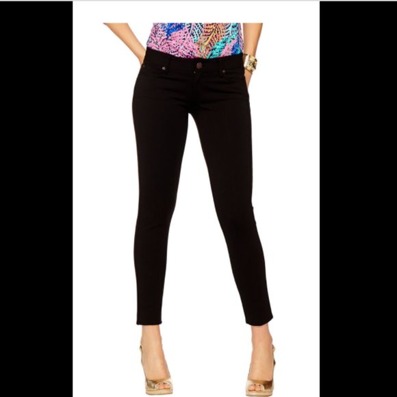 Lilly Pulitzer Worth Stretch Sateen Skinny Pant - Picture 2 of 9